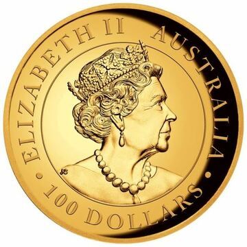 2019 100 Dollars – Elizabeth II (6th Portrait – Koala – Gold Bullion Coin)