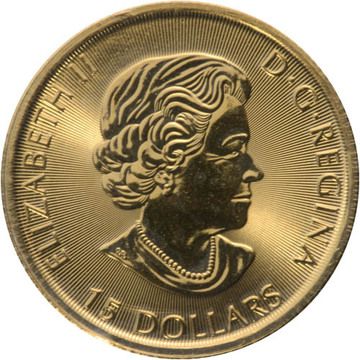 2017 15 Dollars – Elizabeth II (Grizzly Bear)