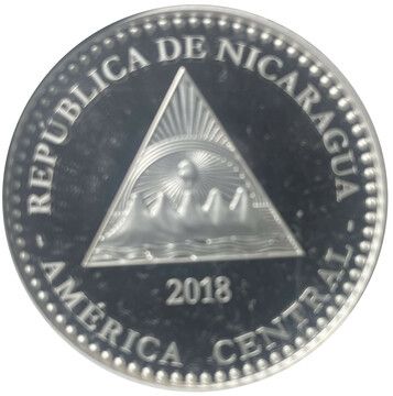 2018 100 Córdobas (Giant Anteater)