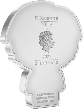 2021 2 Dollars – Elizabeth II (Harry Potter in Hogwarts Pyjamas)