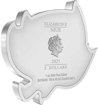 2021 2 Dollars – Elizabeth II (Batman Flying)