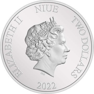 2022 2 Dollars – Elizabeth II (Doves)