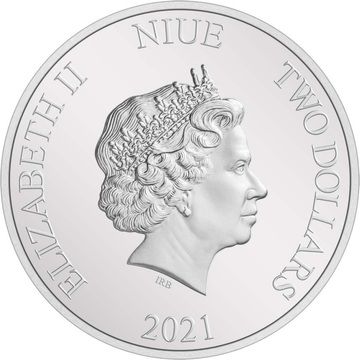 2021 2 Dollars – Elizabeth II (Samwise Gamgee)