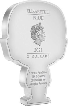 2021 2 Dollars – Elizabeth II (Spock)