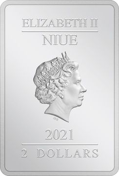 2021 2 Dollars – Elizabeth II (Harry Potter and the Deathly Hallows: Part 2)