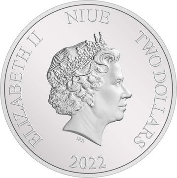 2022 2 Dollars – Elizabeth II (Aurora)
