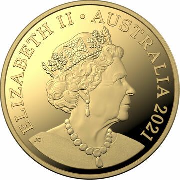 2020-2022 2 Dollars – Elizabeth II (6th Portrait – Gold Proof)