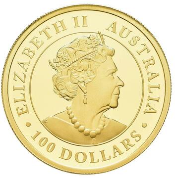 2021 100 Dollars – Elizabeth II (6th Portrait – Australian Brumby – Gold Proof)
