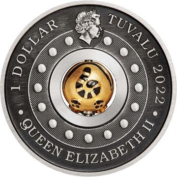 1 Dollar – Elizabeth II (Year of the Tiger)