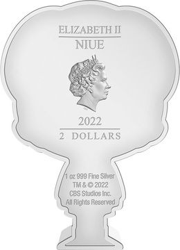 2022 2 Dollars – Elizabeth II (Nyota Uhura)