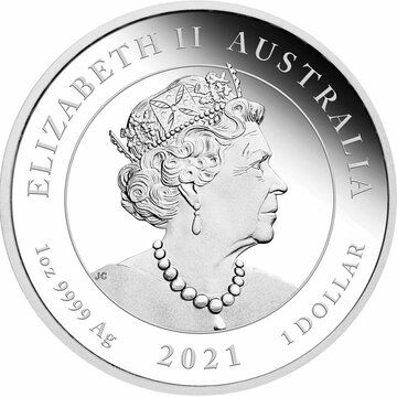 1 Dollar – Elizabeth II (6th Portrait – Quokka – Coloured)