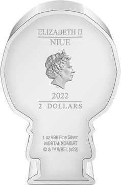 2022 2 Dollars – Elizabeth II (Scorpion)