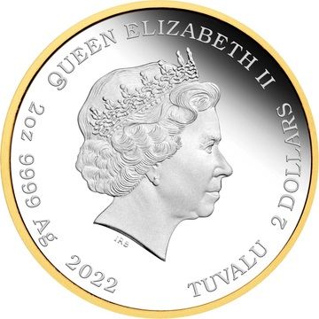 2 Dollars – Elizabeth II (Tutankhamun)