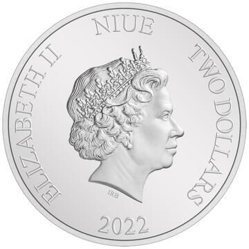 2022 2 Dollars – Elizabeth II (Sandcrawler)
