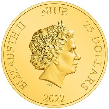 2022 25 Dollars – Elizabeth II (Sandcrawler)