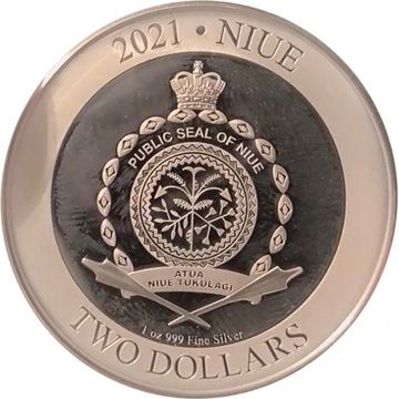 2021 2 Dollars – Elizabeth II (Chuck Norris)
