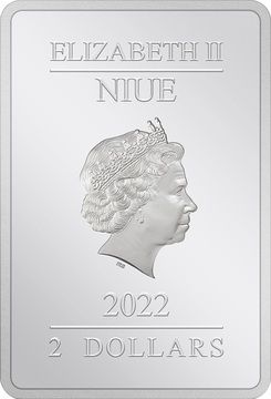 2022 2 Dollars – Elizabeth II (The Fellowship of the Ring)