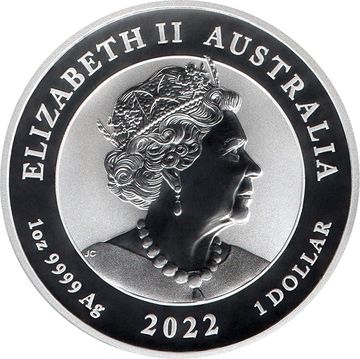 1 Dollar – Elizabeth II (6th Portrait – Chinese Myths and Legends; Phoenix)