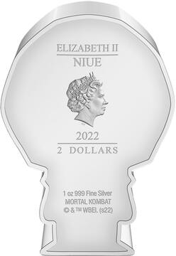2022 2 Dollars – Elizabeth II (Sub-Zero)