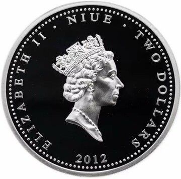 2012 2 Dollars – Elizabeth II (Lottery)
