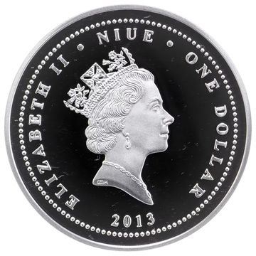 2013 1 Dollar – Elizabeth II (Tooth Fairy)