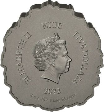 2022 5 Dollars – Elizabeth II (Lion)