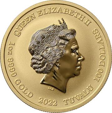 2022 100 Dollars – Elizabeth II (Athena)