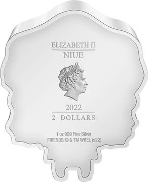 2022 2 Dollars – Elizabeth II (Monica Geller)