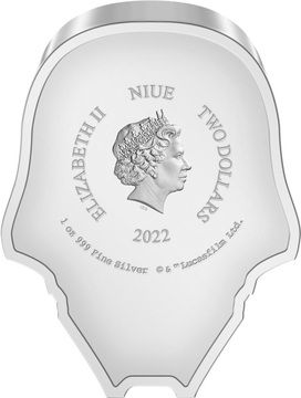 2022 2 Dollars – Elizabeth II (Kylo Ren)