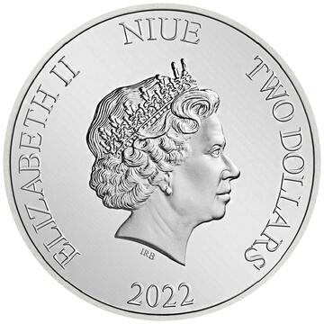 2022 2 Dollars – Elizabeth II (Silent Mary)