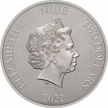 2022 2 Dollars – Elizabeth II (Hogwarts: The Great Hall)