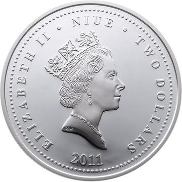 2011 2 Dollars – Elizabeth II (Surva)