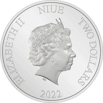 2022 2 Dollars – Elizabeth II (Bambi and Butterfly)