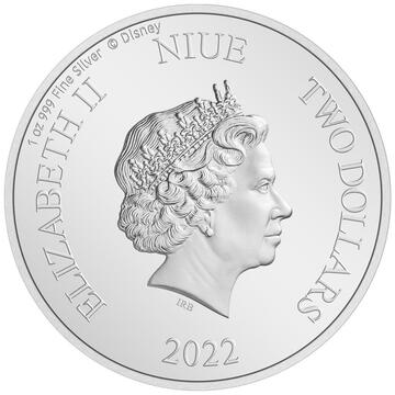 2022 2 Dollars – Elizabeth II (101 Dalmatians: Love)