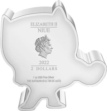 2022 2 Dollars – Elizabeth II (Catwoman)