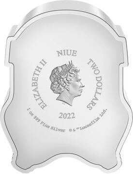 2022 2 Dollars – Elizabeth II (TIE Fighter Pilot)