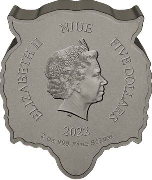 2022 5 Dollars – Elizabeth II (Tiger)