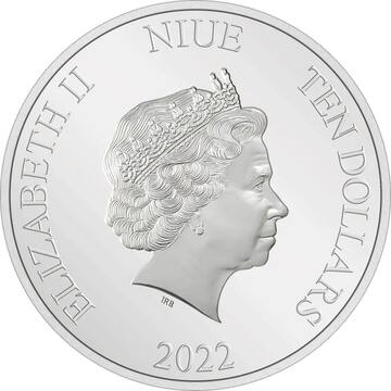2022 10 Dollars – Elizabeth II (Batman Classic)