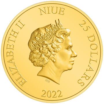 2022 25 Dollars – Elizabeth II (Scrooge McDuck)
