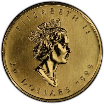 1999 20 Dollars – Elizabeth II (Fractional)