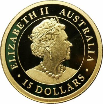 2021 15 Dollars – Elizabeth II (6th Portrait – Little Hero)