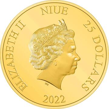 2022 25 Dollars – Elizabeth II (Mount Doom)