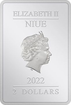 2022 2 Dollars – Elizabeth II (Shazam)