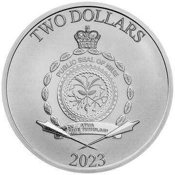 2023 2 Dollars – Charles III (Mickey and Minnie)