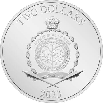2023 2 Dollars – Charles III (Mickey Mouse)