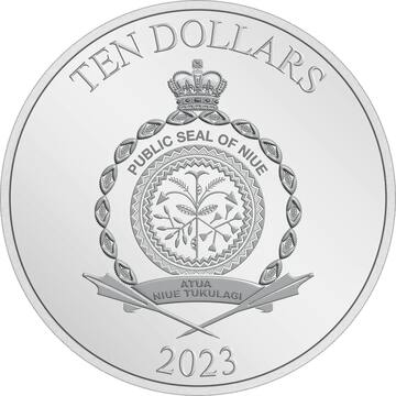 2023 10 Dollars – Charles III (Mickey and Friends)