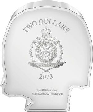 2023 2 Dollars – Charles III (Aquaman)