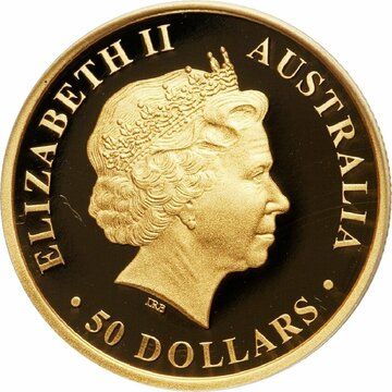 2010 50 Dollars – Elizabeth II (4th Portrait – Koala – Gold Bullion Coin)