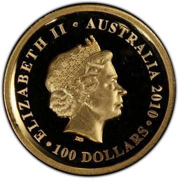 2010 100 Dollars – Elizabeth II (4th Portrait – Koala – Gold Bullion Coin)