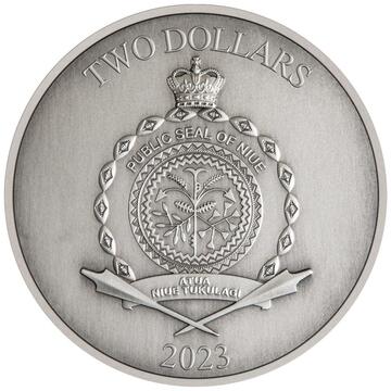 2023 2 Dollars – Charles III (Mordor)